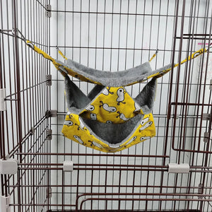 Hanging Hammock «Snug» design B — single layer hammock seen from the front