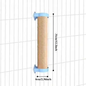 Sisal Scratch Post «Burrow» — detail of the angle adjustment