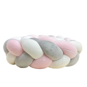 Braided Nest Bed Twirl in pastel mix