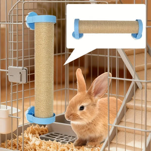 Sisal Scratch Post «Burrow» — post set to a steeper angle