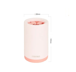 Splash paw washer cup in pink