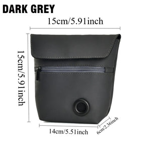 Trainer dog treat pouch in dark grey