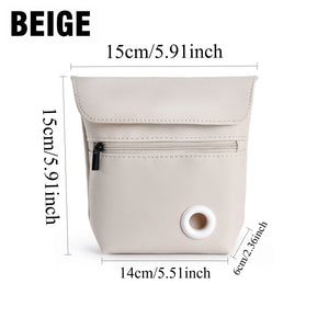 Trainer dog treat pouch in beige