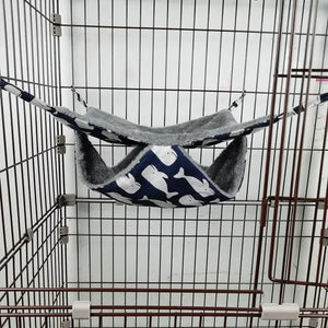 Hanging Hammock «Snug» design A — double layer version
