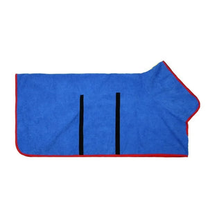 Drying Robe «Fluff» — detail of the adjustable belt tie