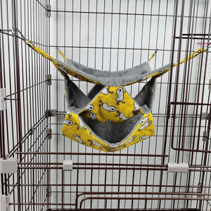 Hanging Hammock «Snug» design A — single layer hammock seen from the front