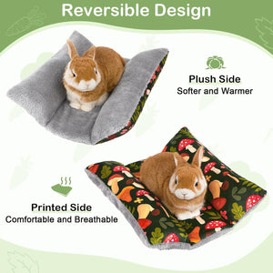 Cuddle Mat «Flopsy» — rabbit lying stretched out on the mat